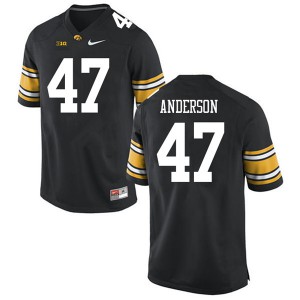 #47 Nick Anderson Iowa Hawkeyes Men Stitched Jerseys Black