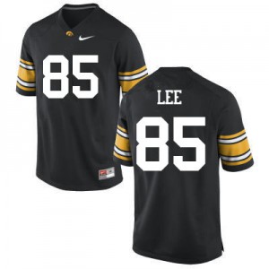#85 Logan Lee Iowa Hawkeyes Men Football Jerseys Black