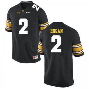 #2 Deuce Hogan Iowa Men University Jersey Black