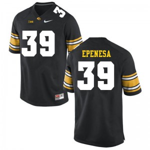 #39 Eric Epenesa Iowa Hawkeyes Men Football Jersey Black