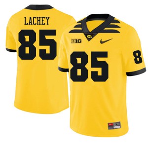 #85 Luke Lachey Iowa Men Stitched Jersey Gold