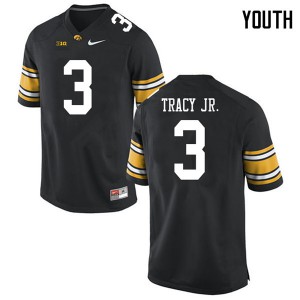 #3 Tyrone Tracy Jr. Iowa Youth Official Jersey Black