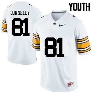 #81 Kyle Connelly Iowa Youth Alumni Jerseys White